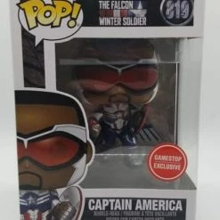 Toy Temple FUNKO POP! Captain America The Falcon Winter Soldier (Gamestop Exclusive) #819