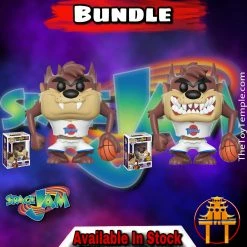 Toy Temple Funko POP! Taz Space Jam #414 [Common And Chase Bundle]