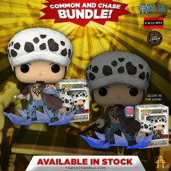 Funko POP! Trafalgar Law One Piece #1016 [AAA Anime Exclusive] (Common And Chase Bundle)