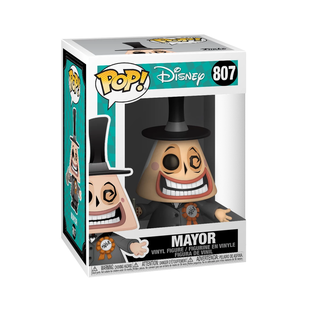 Toy Temple Funko POP! Mayor With Megaphone Nightmare Before Christmas Disney #807 4 Toy Temple Funko POP! Mayor With Megaphone Nightmare Before Christmas Disney #807