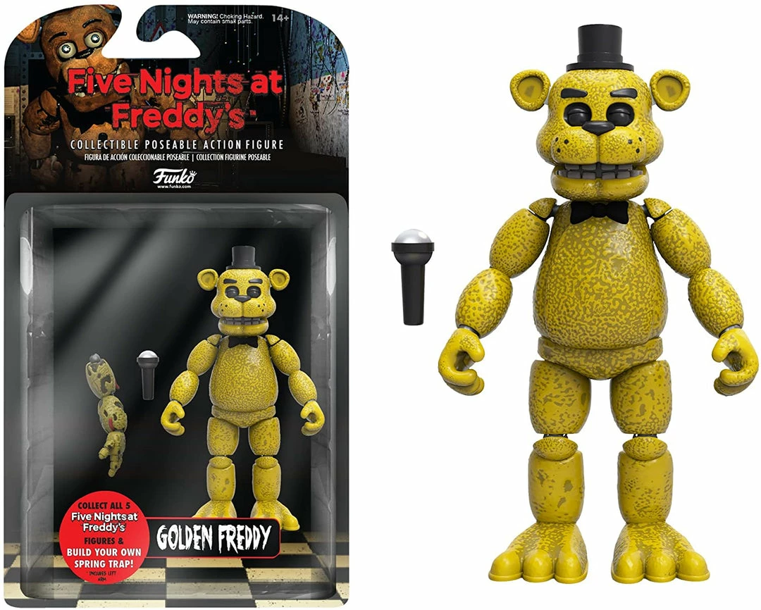 Toy Temple Funko POP! Golden Freddy Five Nights At Freddy's Funko Articulated Figure 3 Toy Temple Funko POP! Golden Freddy Five Nights At Freddy's Funko Articulated Figure
