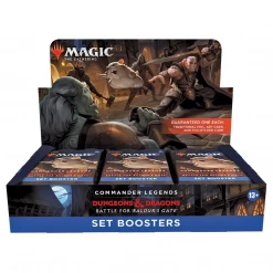 Toy Temple Trading Cards Commander Legends: Battle For Baldur's Gate - Set Booster Box