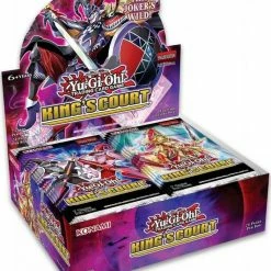 Toy Temple YUGIOH Trading Card Game King's Court Booster Box (Sealed) Trading Cards