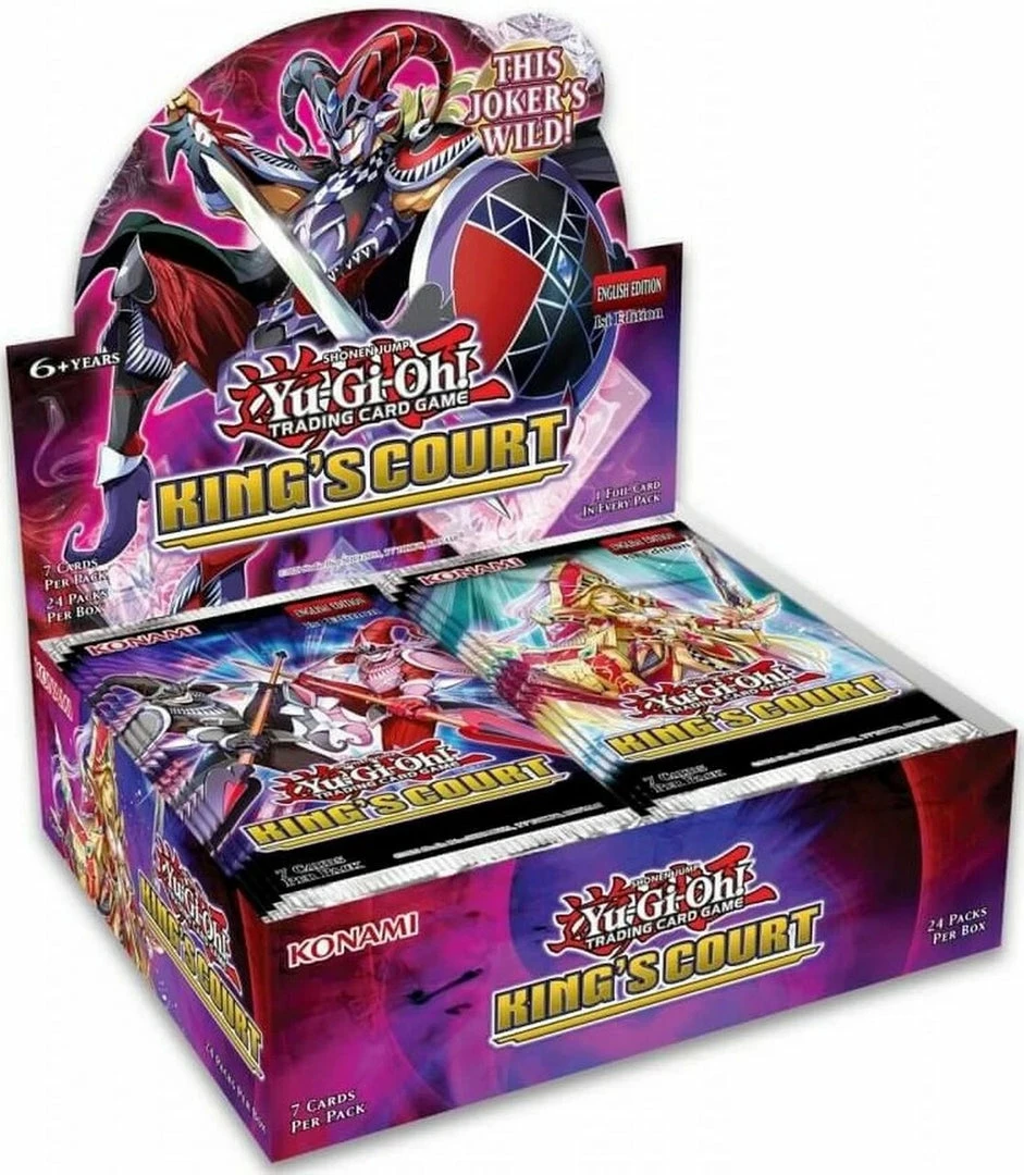 Toy Temple YUGIOH Trading Card Game King's Court Booster Box (Sealed) Trading Cards 3 Toy Temple YUGIOH Trading Card Game King's Court Booster Box (Sealed) Trading Cards