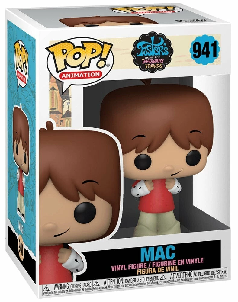 Toy Temple Funko POP! Mac Foster's Home For Imaginary Friends #941 3 Toy Temple Funko POP! Mac Foster's Home For Imaginary Friends #941