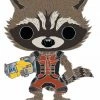 Toy Temple Funko POP PIN! Rocket Marvel #10