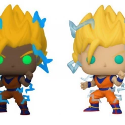Toy Temple 2X FUNKO POP! Super Saiyan Goku With Energy [PX Exclusive] (Common And Chase Bundle)