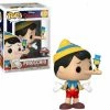 Toy Temple Funko POP! Pinocchio (long Nose) With Jiminy Cricket Disney #617 [Special Edition]