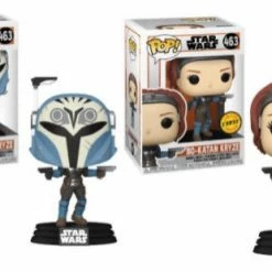 Toy Temple X2 Funko POP! Bo-Katan Kryze Star Wars Mandalorian #463 [Common And Chase Bundle]