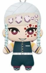 Toy Temple Demon Slayer Tengen Uzui Sound Hashira 6.5" Hanger Plush