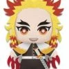 Toy Temple Anime Demon Slayer Kyojuro Rengoku Flame Hashira 6.5" Series 3 Banpresto Hanger Plush