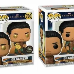 Toy Temple 2x Funko POP! Gilgamesh Marvel Eternals #730 [Common And Chase Bundle]