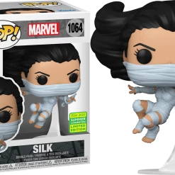 Funko POP! Silk (Jumping) Marvel #1064 [SDCC Shared Sticker]