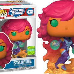 Funko POP! Starfire Justice League #438 [SDCC Shared Sticker]