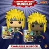 Toy Temple X2 Funko POP! Minato Namikaze #935 (AAA Anime Exclusive) [Common And Chase Bundle]