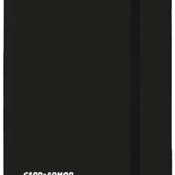 Toy Temple Card Armor 9 Pocket Black Binder Pokemon