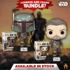 Toy Temple 2x Funko POP! Cobb Vanth (The Marshal) Star Wars Mandalorian #484 [Common And Chase Bundle]