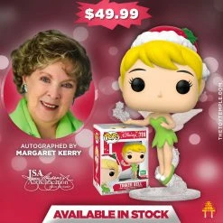 Toy Temple Funko POP! Tinker Bell Disney #719 [Cyber Monday Bundle] (Autographed)