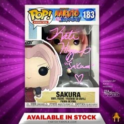 Funko POP! Sakura Naruto Shippuden #183 (Autographed)