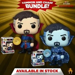 2x Funko POP! Doctor Strange In The Multiverse Of Madness #1000 [Common And Chase Bundle]