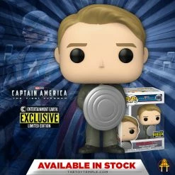 Funko POP! Captain America With Prototype Shield Marvel Studios #999 [Entertainment Earth]