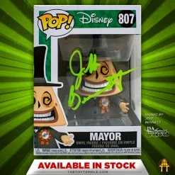 Toy Temple Funko POP! Mayor Disney #807 [Autographed]