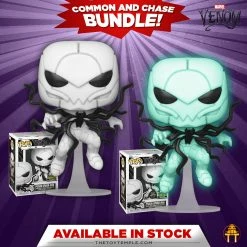 Funko POP! Poison Spider-Man Marvel Venom #966 Entertainment Earth [Common And Chase Bundle]
