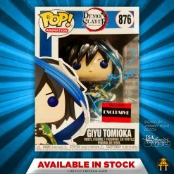 Funko POP! Giyu Tomioka Demon Slayer #876 [AAA Anime Exclusive] (Autographed)