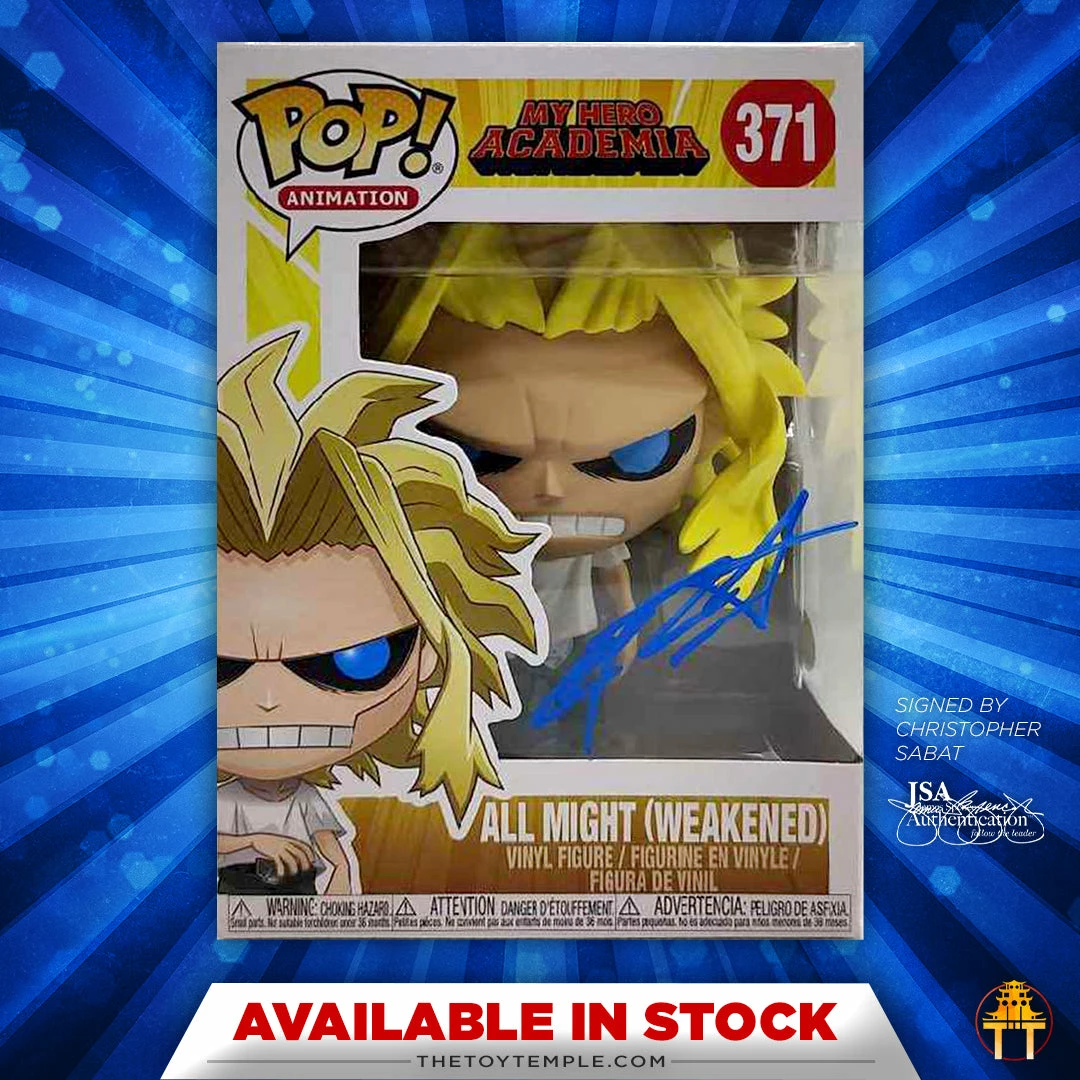 Funko POP! All Might (Weakened) My Hero Academia #371 (Autographed) 3 Funko POP! All Might (Weakened) My Hero Academia #371 (Autographed)