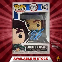 Funko POP! Tanjiro Kamado Demon Slayer #867 [Autographed]