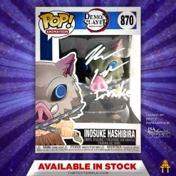 Funko POP! Inosuke Hashibira Demon Slayer #870 (Autographed)