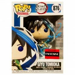 Funko POP! Giyu Tomioka Demon Slayer #876 [AAA Anime Exclusive] (Autographed)