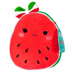 Toy Temple Squishmallow 7" Wanda The Watermelon Girl With Bow Super Soft Mochi Squishy Plush Toy