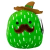 Toy Temple Squishmallow 7" Marcellus The Cactus With Mustache And Sombrero Super Soft Mochi Squishy Plush Toy