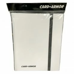 Toy Temple Pokemon Card Armor 9 Pocket White Binder