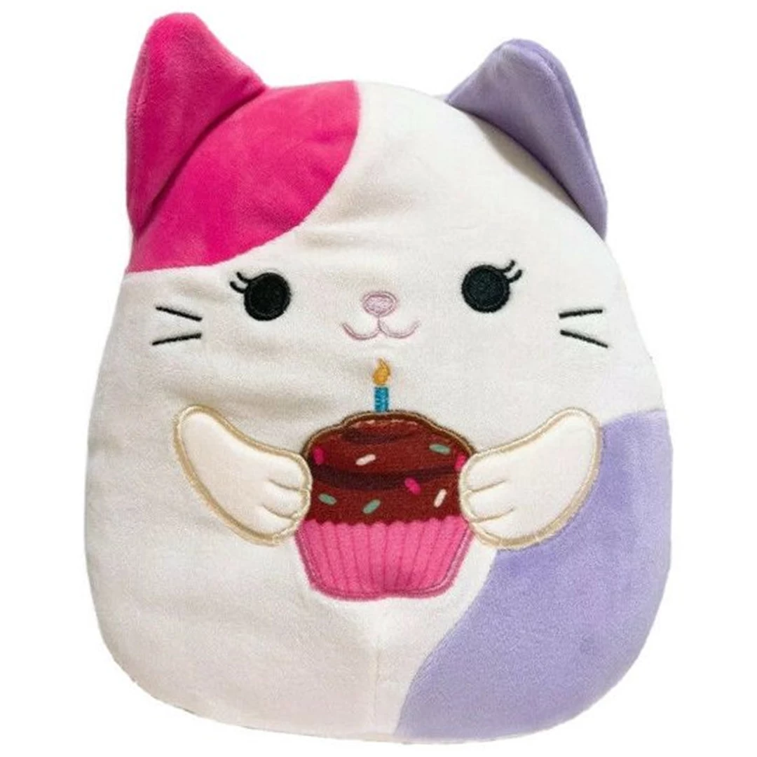 Toy Temple Squishmallow 8 Inch Carlota The Birthday Cat 3 Toy Temple Squishmallow 8 Inch Carlota The Birthday Cat