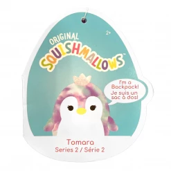 Kelly Toys Squishmallow 12 Inch Plush Backpack | Tomara The Penguin
