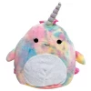 Kelly Toys Squishmallow 12 Inch Plush Backpack | Navina The Pink Tie Die Narwhal