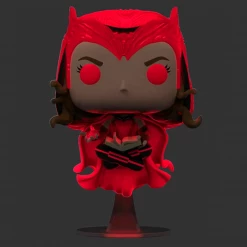 Funko POP! Scarlet Witch Marvel Studios Wanda Vision #823 [Entertainment Earth] [Glows In The Dark]