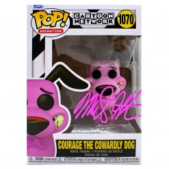 Funko POP! Courage The Cowardly Dog Cartoon Network #1070 [Autographed]