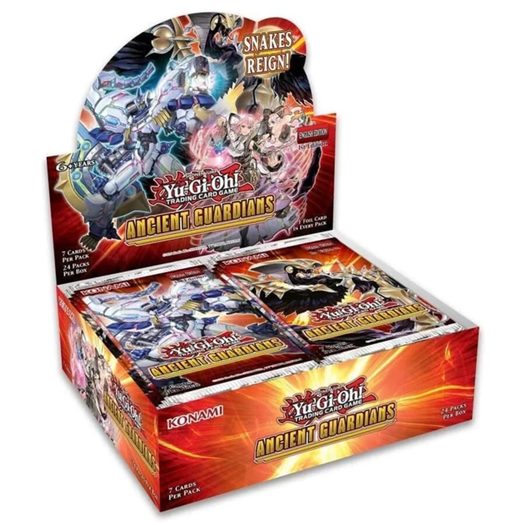 Toy Temple Trading Cards YU-GI-OH TCG: BOOSTER BOX: Ancient Guardians (Sealed Booster Box) 3 Toy Temple Trading Cards YU-GI-OH TCG: BOOSTER BOX: Ancient Guardians (Sealed Booster Box)