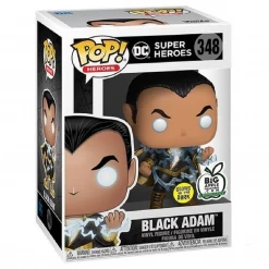 Toy Temple Funko POP! Black Adam DC Super Heroes #348 Big Apple Collectibles Exclusive Glows In The Dark