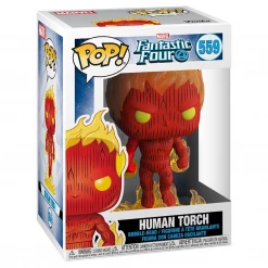 Toy Temple Funko POP! Human Torch Fantastic Four #559 Marvel