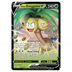 Toy Temple Pokémon TCG: Pokémon GO Collection-Alolan Exeggutor V