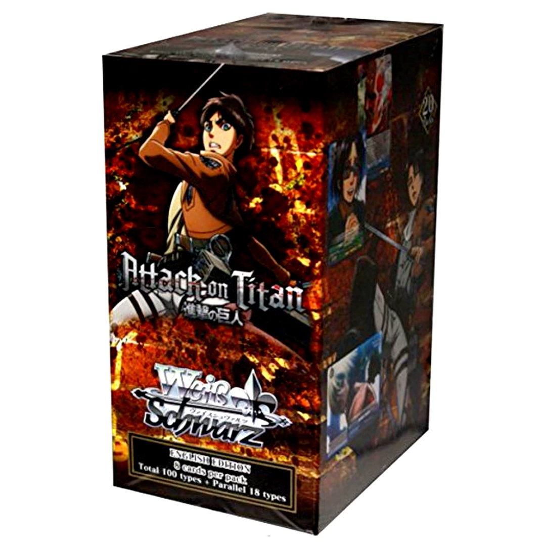 Toy Temple Anime Weiss Schwarz: Attack On Titan - English Booster Box Vol.1 (Re-print) 3 Toy Temple Anime Weiss Schwarz: Attack On Titan - English Booster Box Vol.1 (Re-print)