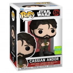 Toy Temple Funko POP! Cassian Andor Star Wars #535 [SDCC Shared Sticker]