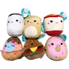 Kelly Toys Squishmallows 5" Squishmallow Snack Crew Bundle