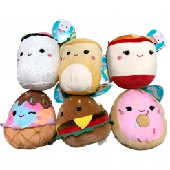 Kelly Toys Squishmallows 5" Squishmallow Snack Crew Bundle