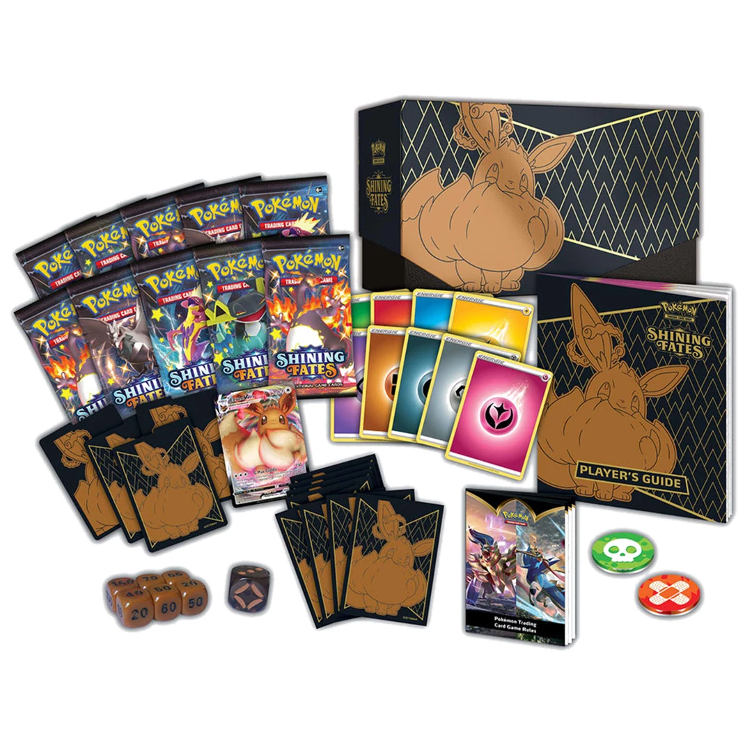 Toy Temple Pokémon TCG: Shining Fates Elite Trainer Box 4 Toy Temple Pokémon TCG: Shining Fates Elite Trainer Box