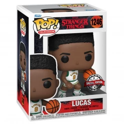 Toy Temple Funko POP! Lucas (Hawkins Basketball Uniform) Netflix Stranger Things #1246 [Special Edition]
